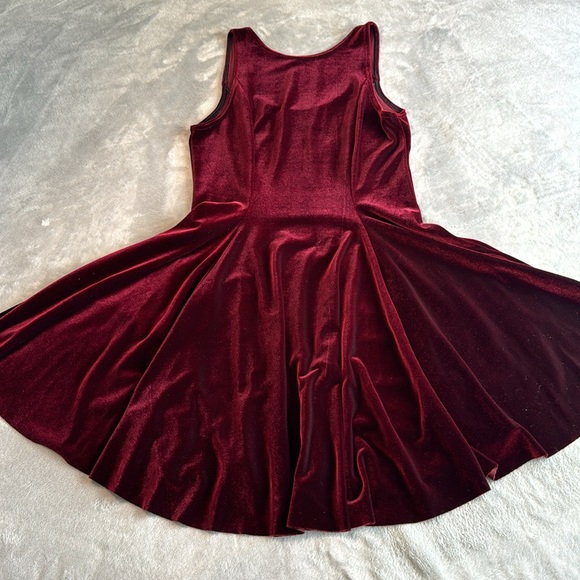 NWOT Blackmilk Velvet Mulled Wine Evil Skater Dress Size Medium-Large - Picture 7 of 15